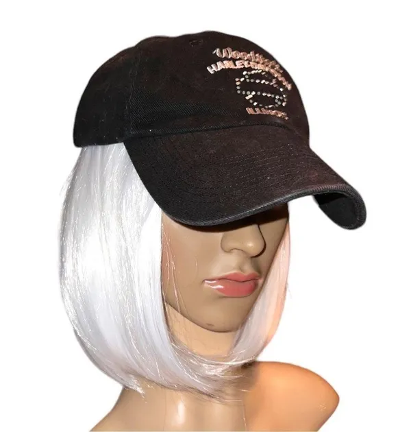 Harley Davidson black cap! Logo on front - Image 3