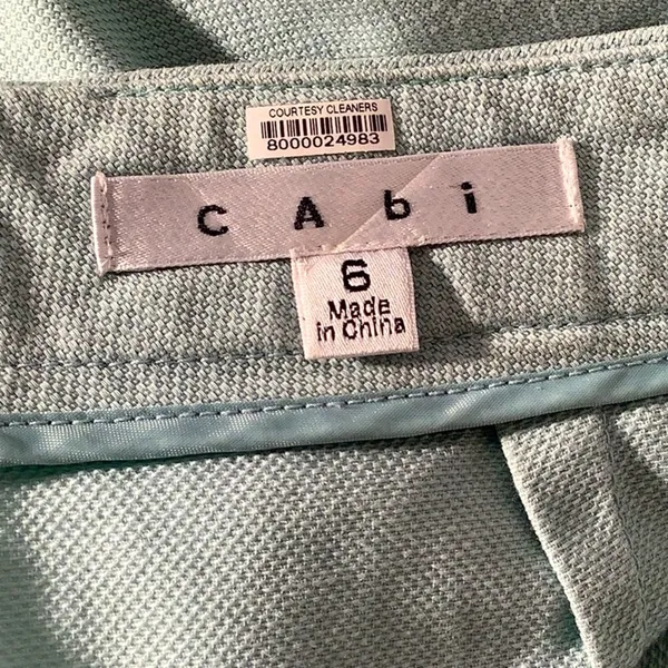 Jordan Almond Mint Green Twill Pencil Skirt. Worn Once, Like New - Image 7