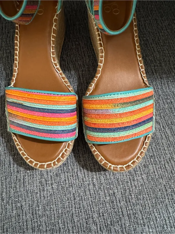 Franco Sarto Women’s Clemens Espadrille Wedge Sandals - Image 7