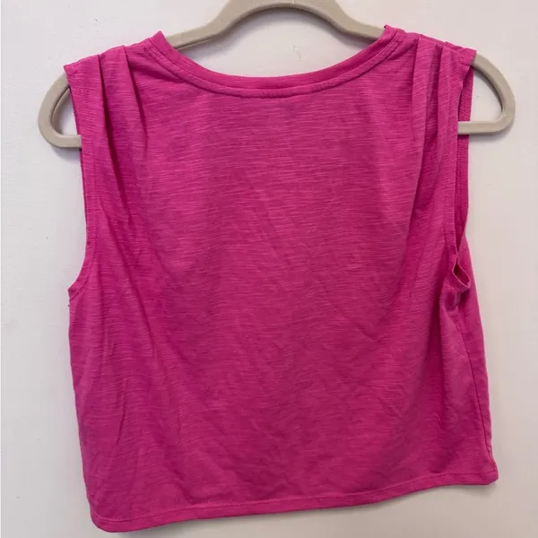 JoyLab Pink Muscle Tee Crop Sleeveless - Image 2