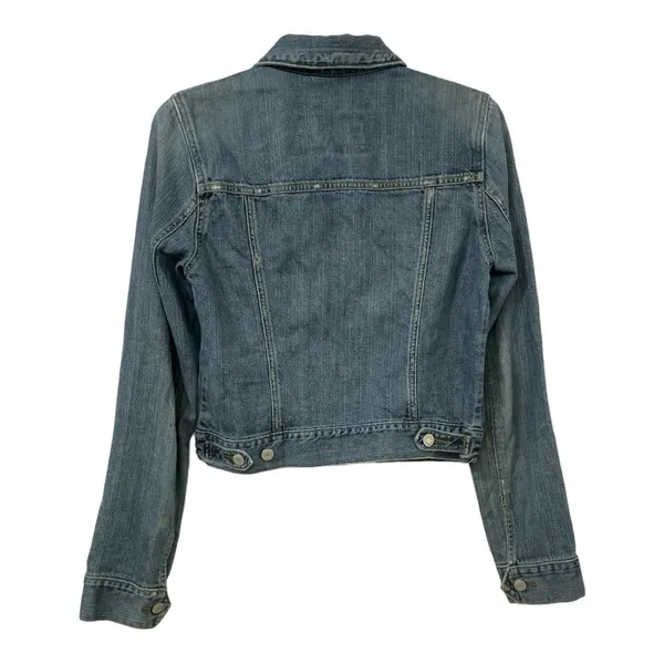 ABERCROMBIE & FITCH Classic Denim Jacket size M - Image 3
