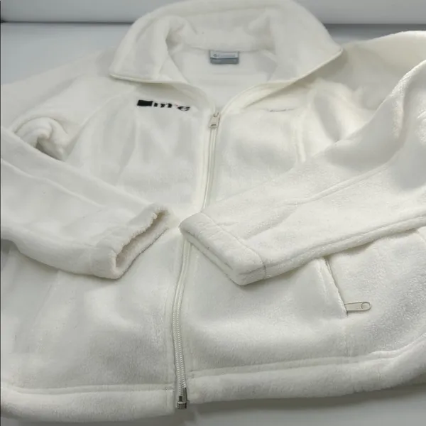 Columbia Soft White Fleece Jacket - Image 16