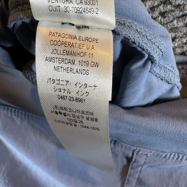 Patagonia Quandary Joggers Womens XL Blue Gray Drawstring Cargo Stretch Pant NWT - Image 12