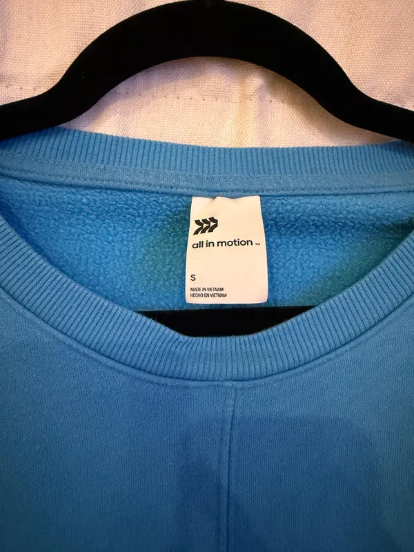 All in motion blue sweatshirt - Image 2