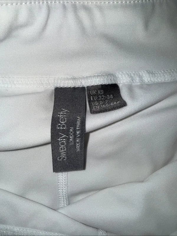 Sweaty Betty White Athletic Skater Skirt - Image 3