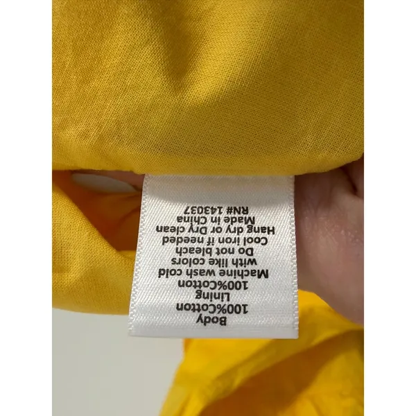 Hunter Bell Women's Yellow Maxi Quinn Dress Size 6 $445 - Image 7