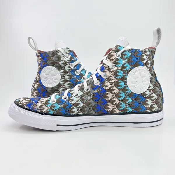 Converse x Missoni Chuck Taylor All Star High Top 10 Textured Knit 553436C NWOB - Image 10