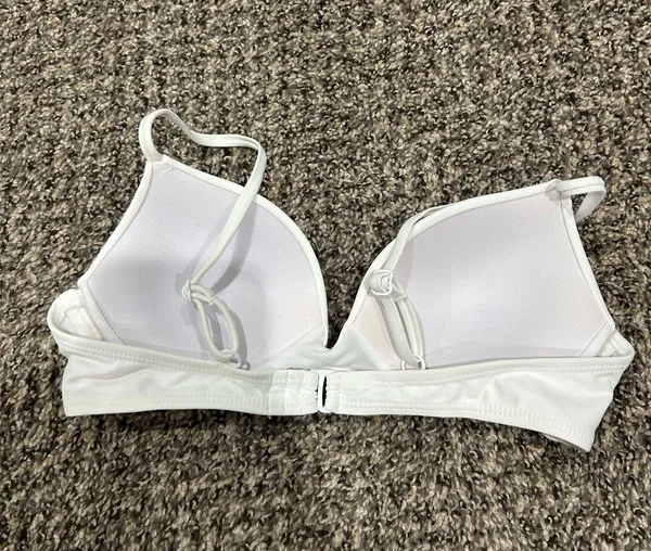 Swimsuit Bikini Top White - Image 2