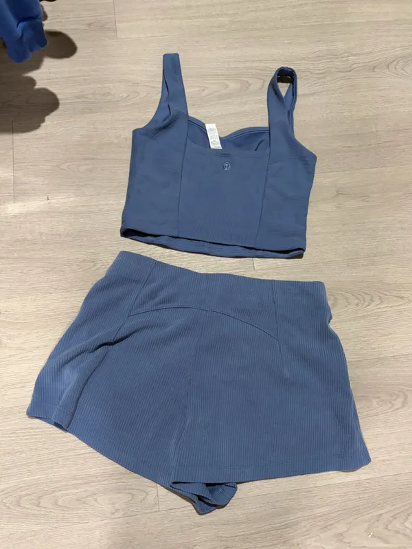 Lululemon Soft stream Shorts and Tank Set - Image 8