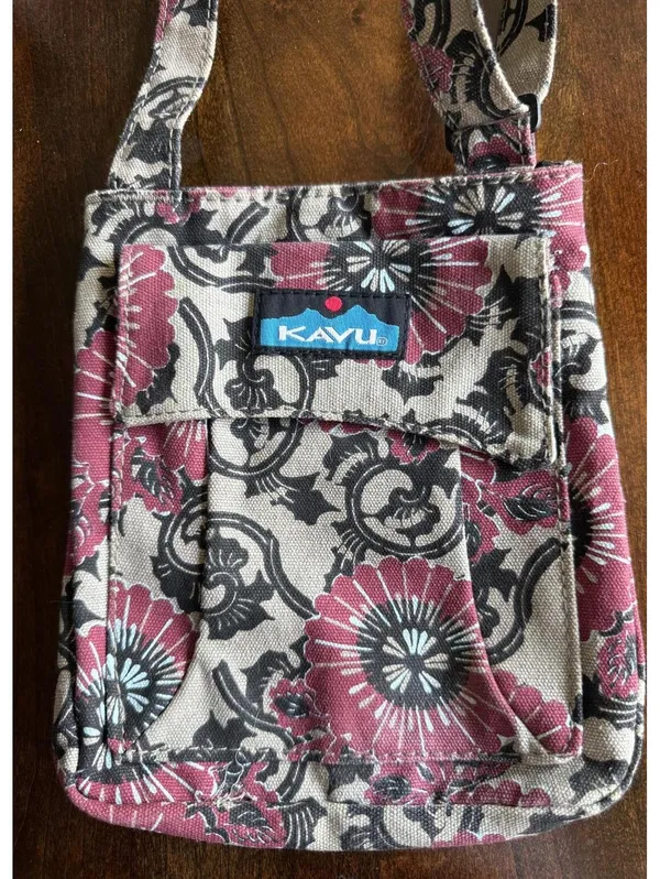 KAVU Floral Crossbody Sling Bag with Front Pocket - Image 2