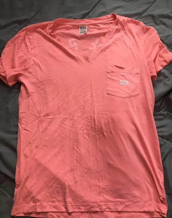 Victoria's Secret Vintage Pink Campus Tee - Image 3