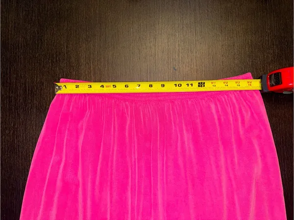 Tianello Tencel Hot Pink Pull-On Elastic Waist Maxi Skirt Granny Core Size XL - Image 4