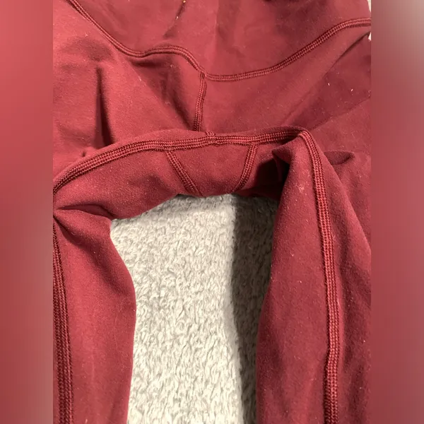 Lululemon Wunder under high-rise tight 6 Burgundy Leggings - Image 2