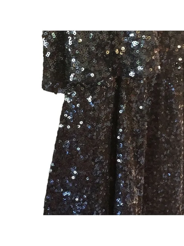 Tobi Shimmer Cut-out Spaghetti Strap Mini Dress, Size S - Image 8