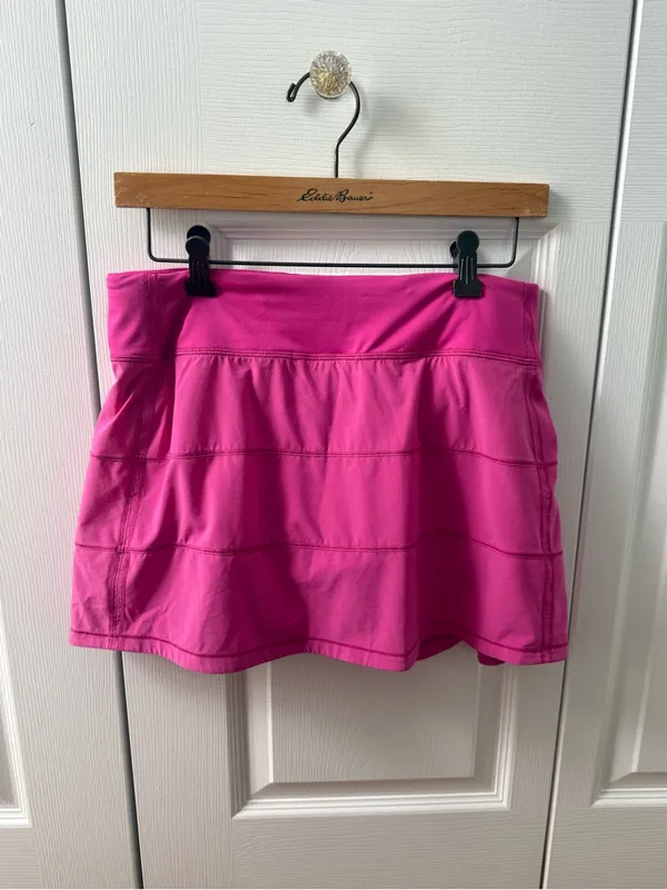 Lululemon Pace Rival Mini Skirt in Sonic Pink - Image 3