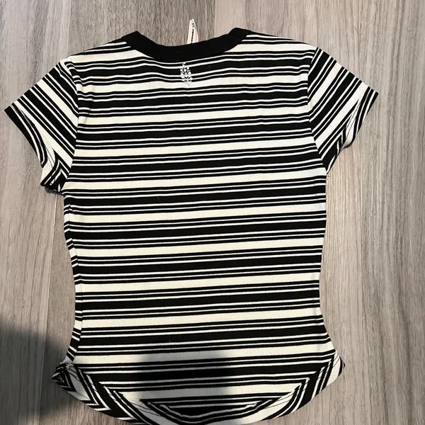 Free People Movement Crop Stripe Top XS - Image 6