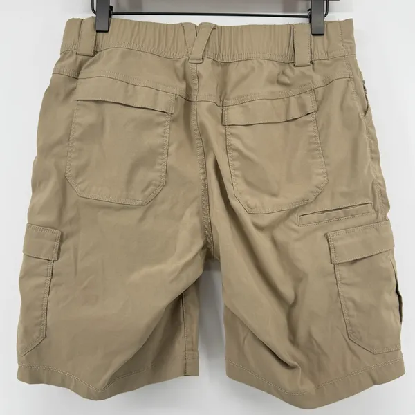 Duluth Dry on the Fly 10" Cargo Shorts Khaki Women 10 Hiking Outdoor Utility - Image 3