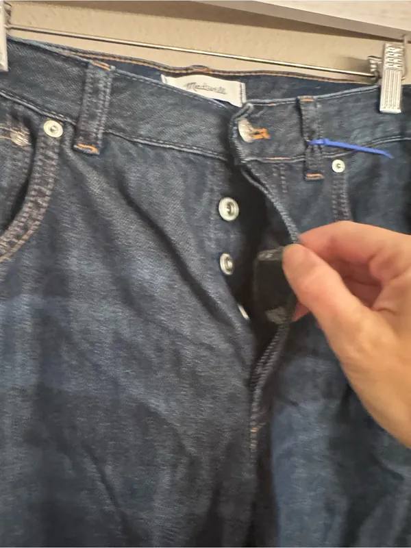 MADEWELL Curvy Dean Easy Staright Jeans - Image 4