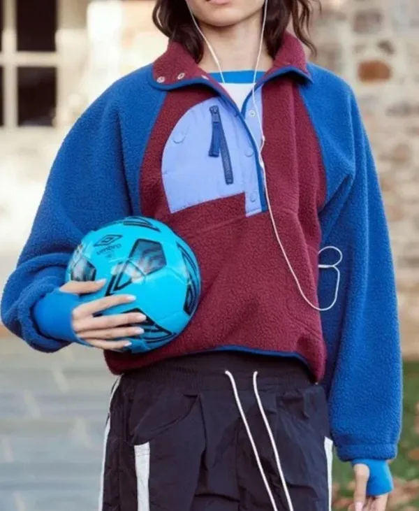 Free People Movement Hit The Slopes Fleece Jacket Pullover - Image 3
