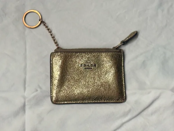 Coach Wristlet Wallet Gold - Image 2