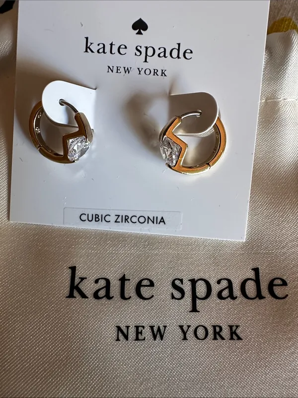Kate Spade You’re a Gem Huggies - Image 4