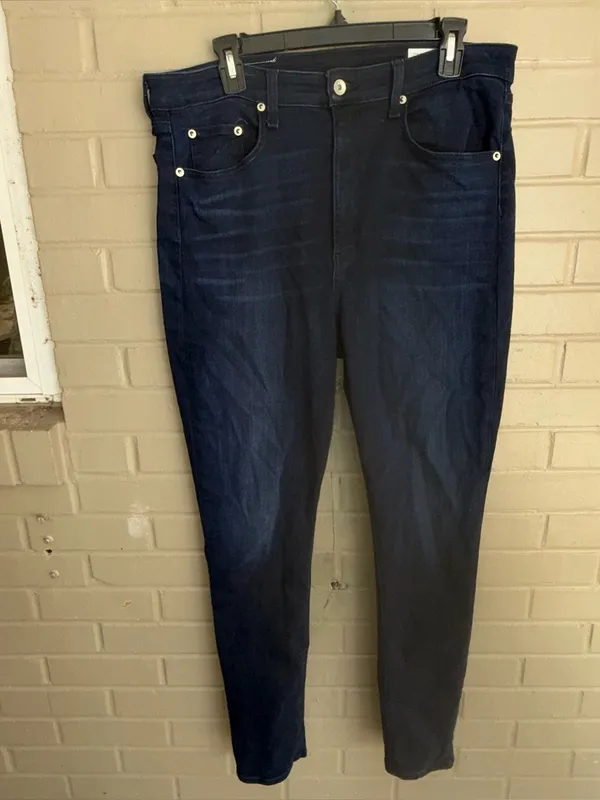 NWT rag & bone Nina straight high dark rise jeans 34 - Image 5