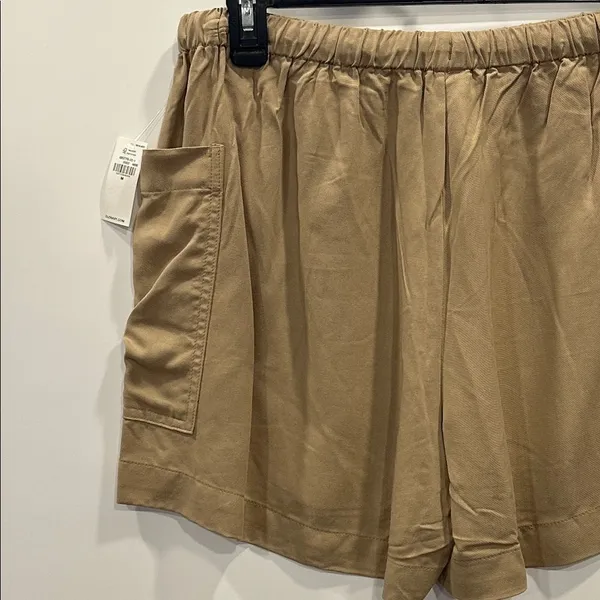 Old Navy High Waisted Playa Shorts NEW Shore Enough Medium Tan 692778 - Image 7