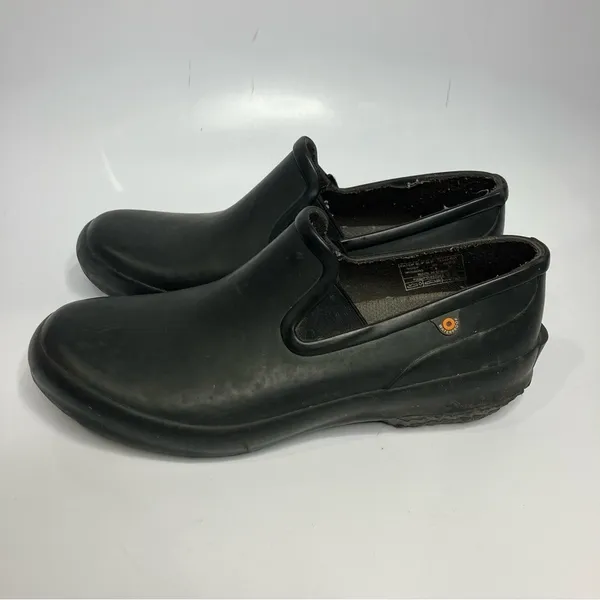 Bogs Bloom Patch‎ slip on shoes waterproof black size 8 - Image 4