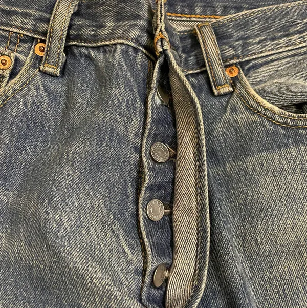 Levi's 501 Original Fit Straight-Leg Blue Jeans - Image 4