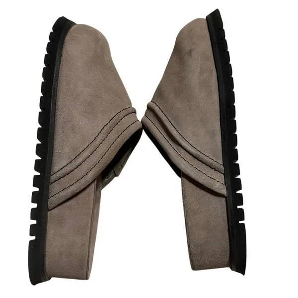 Free People Milo Everyday Mule Women's Size 11 Oyster Comfort Slip-On Leather - Image 6