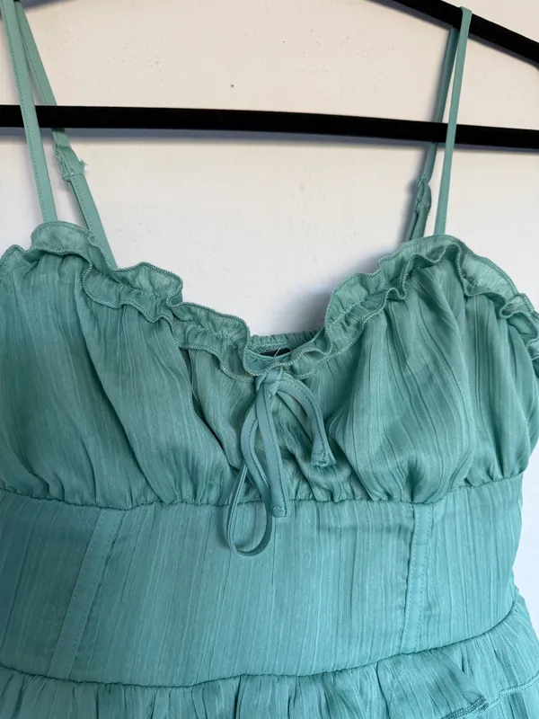 Wild Fable Green Mini Dress - Image 3