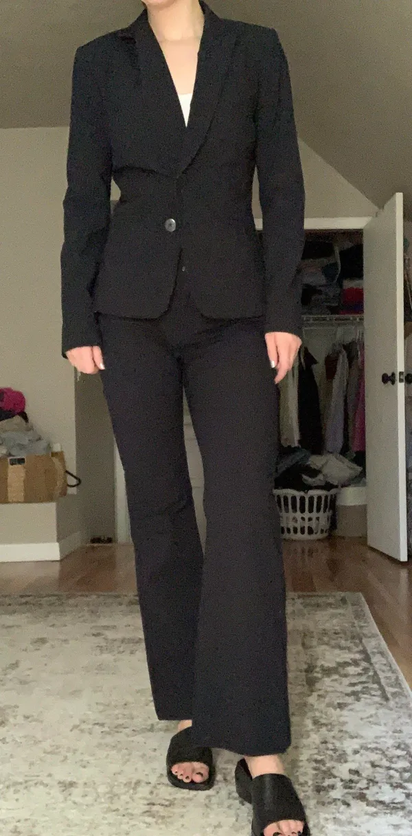 Business Suit Set Blue Size 0 - Image 5