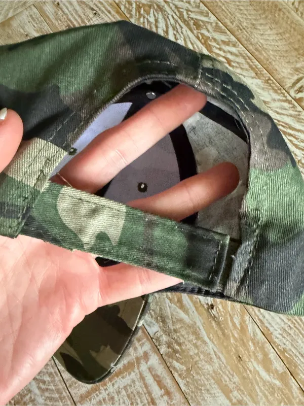 ⭐️Camo Studded Adjustable Baseball Cap ⭐️ 🆕 Green - Image 4