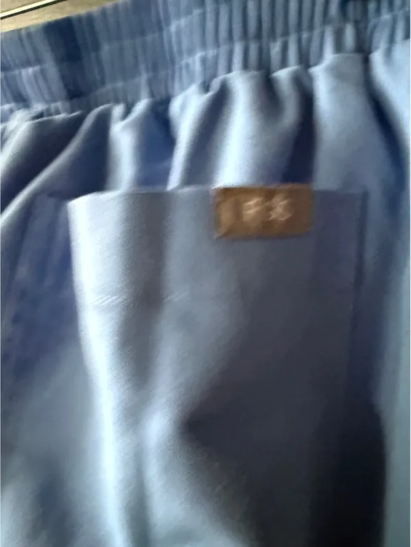 FIGS Technical Collection Light Blue Scrub Pants XXS - Image 10