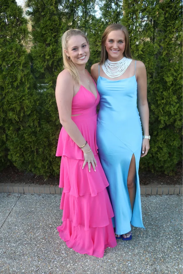 Lulus Dress Maxi Pink - Image 5