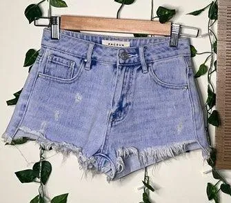 “High Rise Short” Jean Shorts SIZE 22 - Image 2