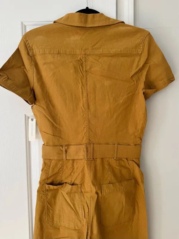 Anthropologie Maeve The Colette Weekend Zip Front Jumpsuit, Size 8 - Image 14