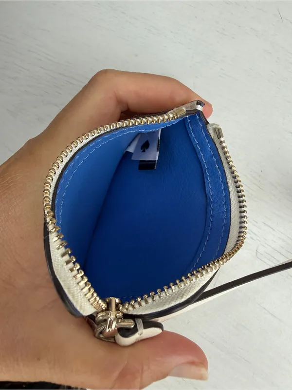 Kate Spade Never Lost Mini Card Holder or Coin Purse With Bag Attachment Loop - Image 9