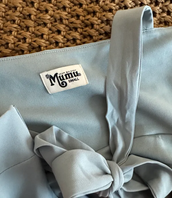 Show Me Your Mumu Blue Long Dress - Image 4
