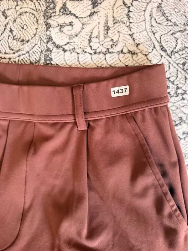 Halara Small Flex™ DayStretch High Waisted Work Flare Pants - Red Mahogany Small - Image 8