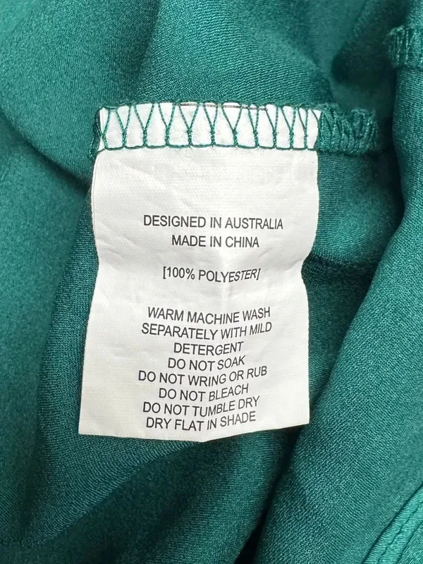 Anthropologie Paper Heart Emerald Green Slip Dress Women’s Medium - Image 3
