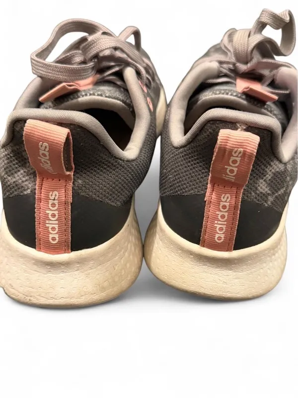 Womens Adidas Puremotion Gray Pink Running Shoes Size 7 - Image 5