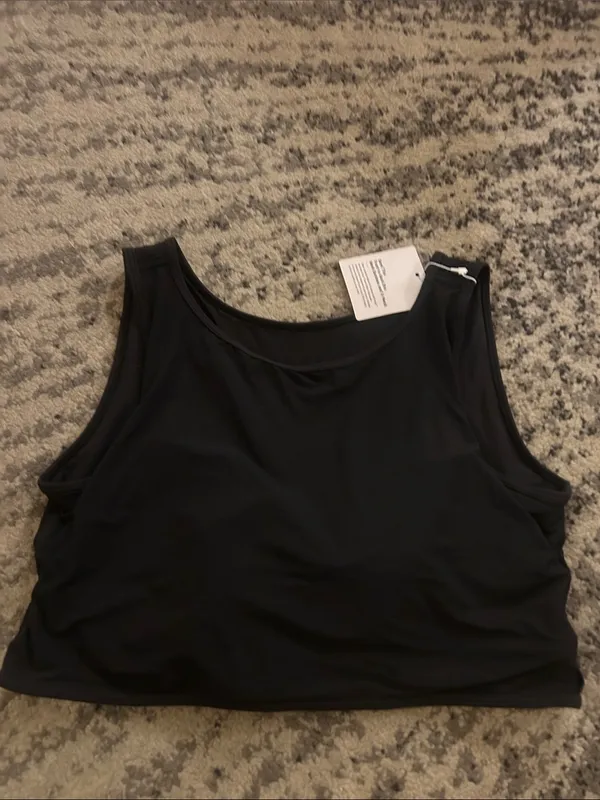 Lululemon Bend This Mesh Bandeau and V-Neck Bra Light Support, A–C Cups L/XL - Image 3