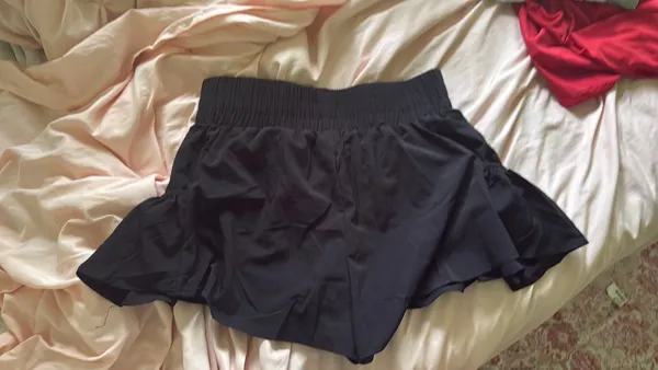 Black Amazon Athletic Shorts - Image 3