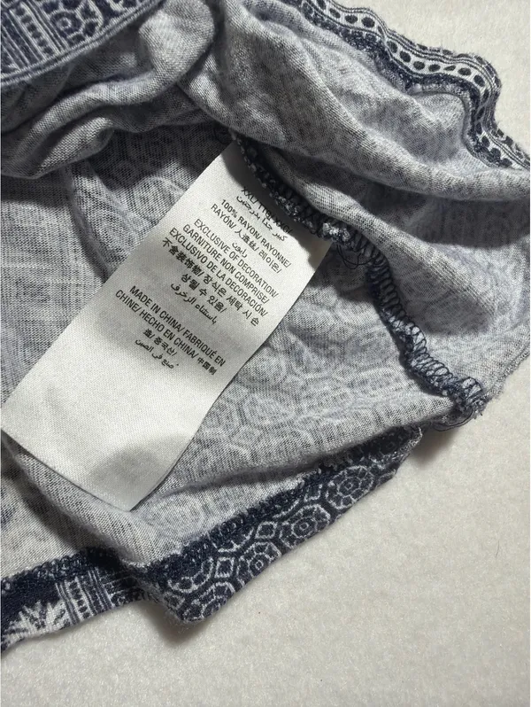 Style & Co Women's Sleeveless Patchwork Print Blouse XXL - Image 5