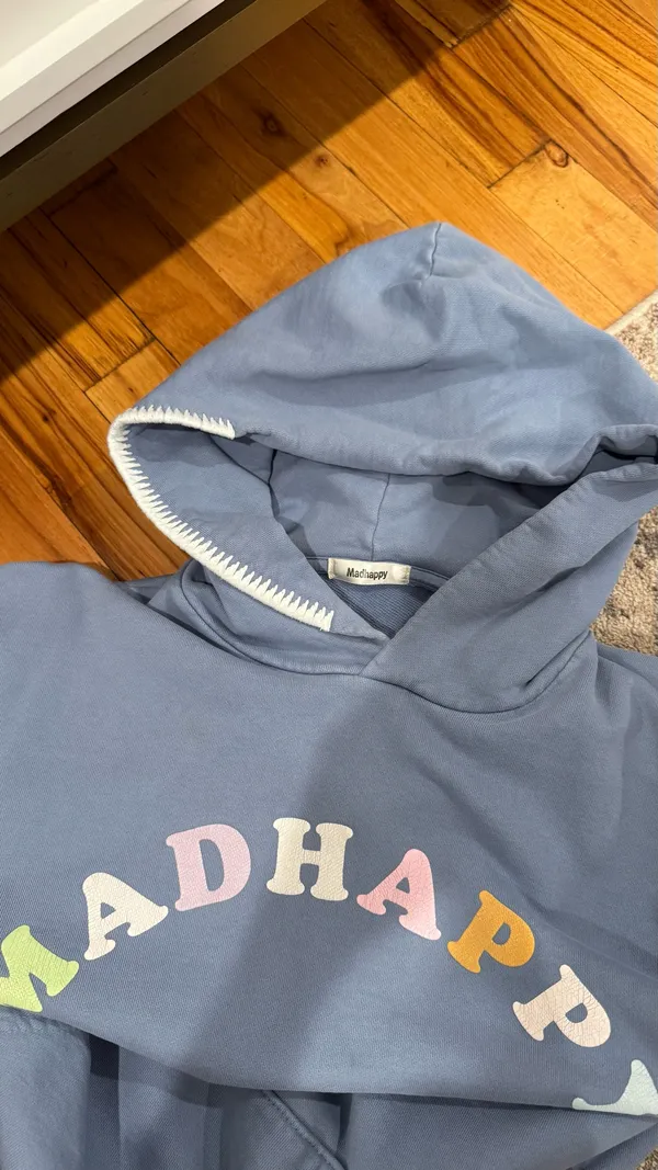 Madhappy Hoodie Blue - Image 3