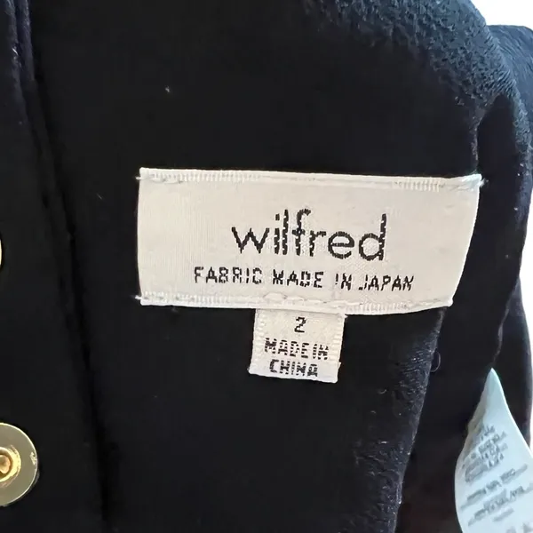 Wilfred Black Crop Top - Image 6