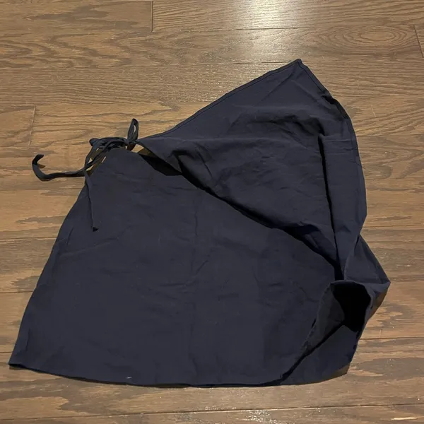 NWT Cider Navy “Wrap” Mini Skirt - Image 5