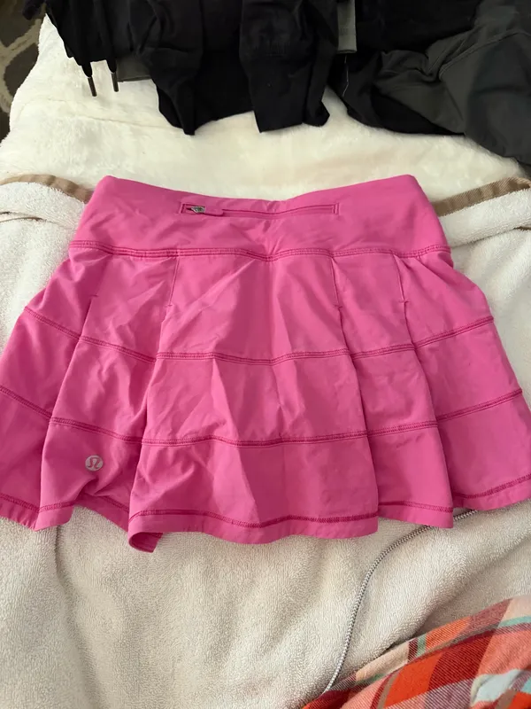 Lululemon Pace Rival Skirt Sonic Pink Size 0 - Image 2