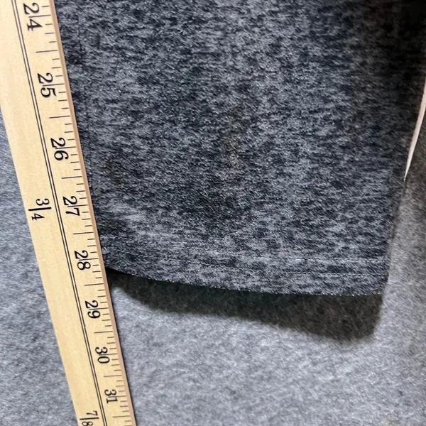Nine West Sleepwear Gray Heathered Pajama Set S‎ Long Sleeve Button Top Pants - Image 6